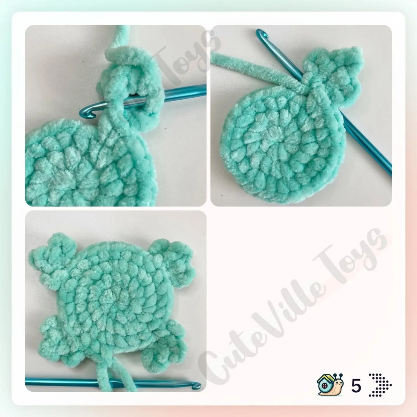 Free Crochet Pattern for Fast & Simple Little Frog