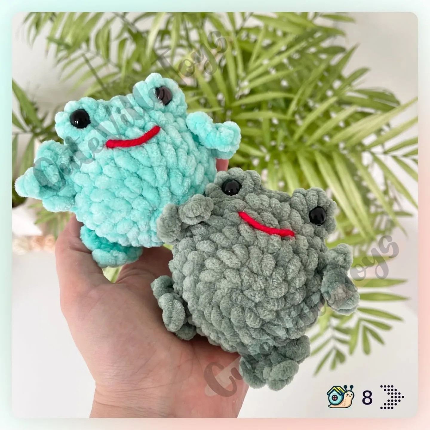 Free Crochet Pattern for Fast & Simple Little Frog