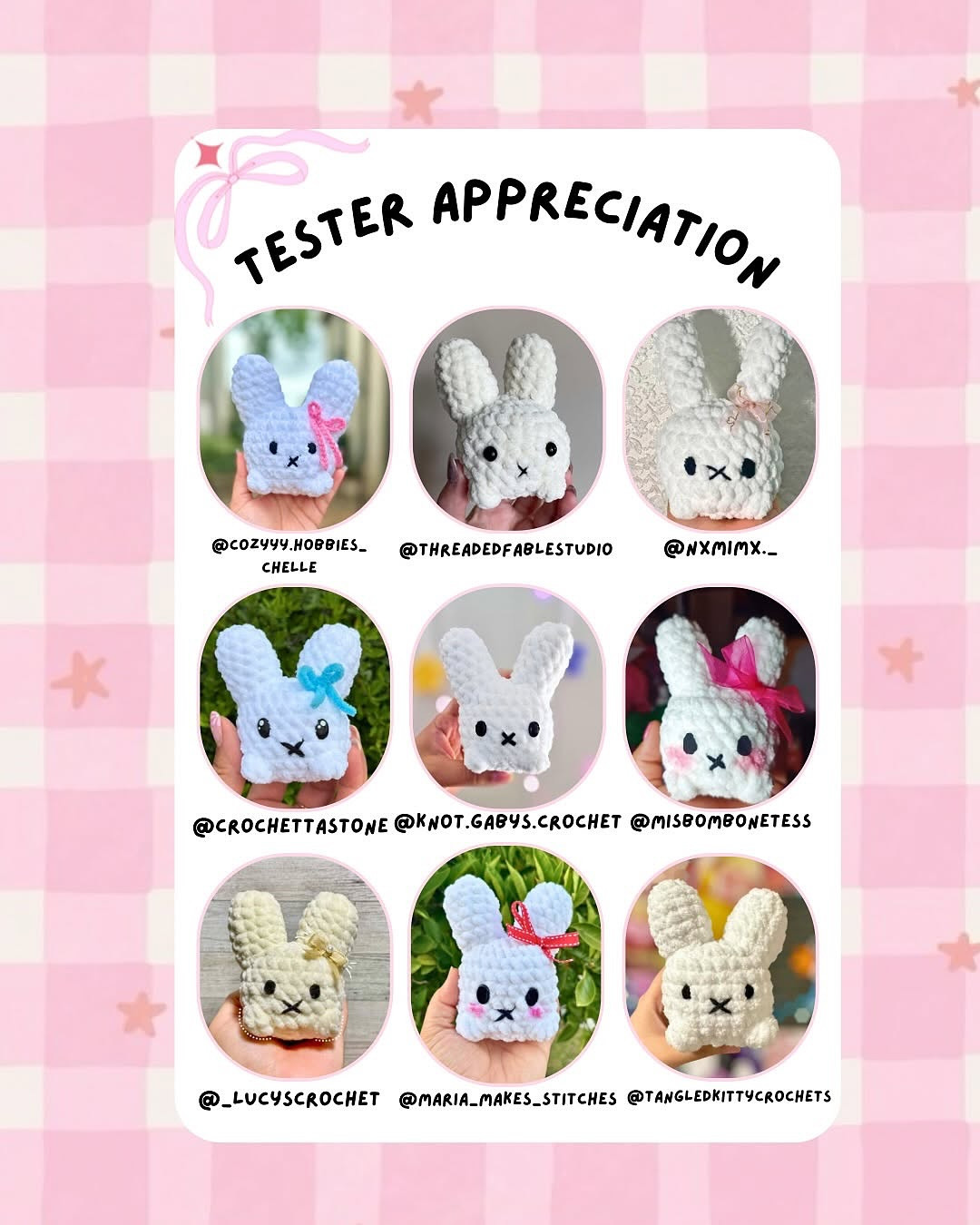 Free Crochet Pattern for Miffy Puff Pal Amigurumi