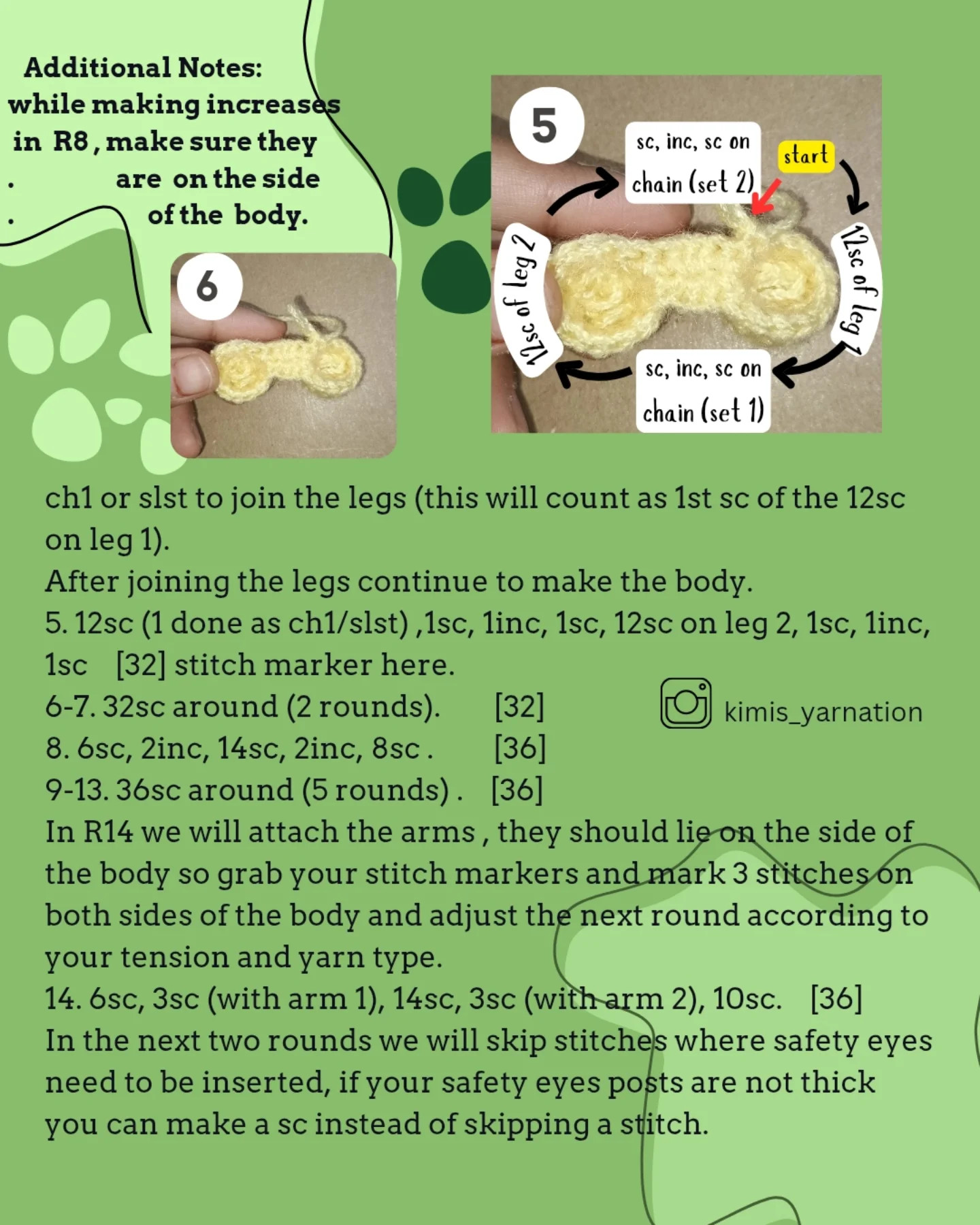 Free Crochet Pattern for Monster Brothers Amigurumi