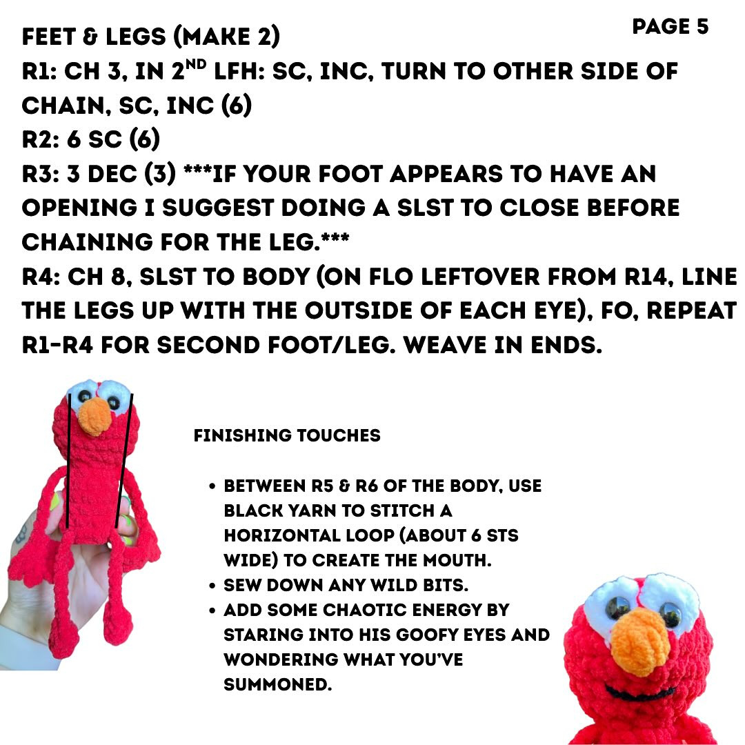 Free Crochet Pattern for Snoopy Amigurumi Dog