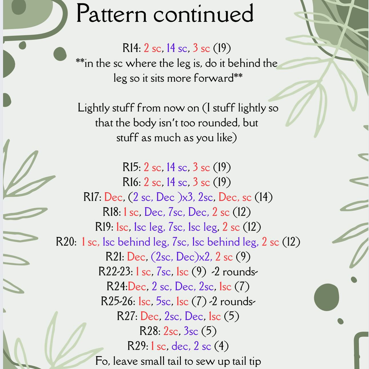 Free Crochet Pattern: Selene the Alligator Amigurumi