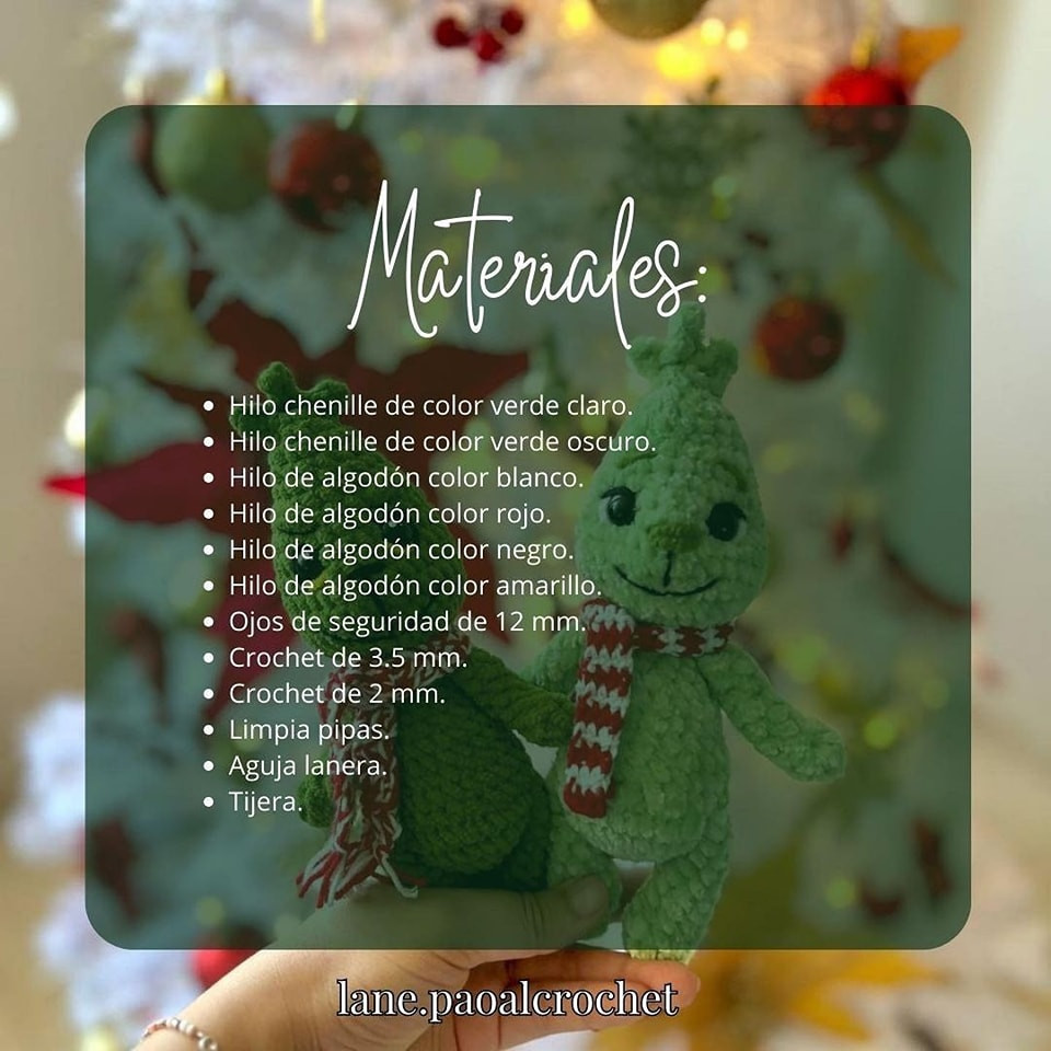 Free Grinch Crochet Pattern for Christmas Decorations