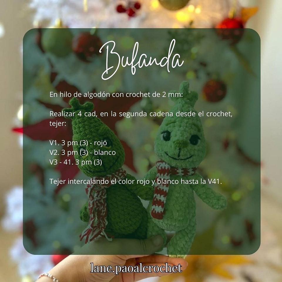 Free Grinch Crochet Pattern for Christmas Decorations