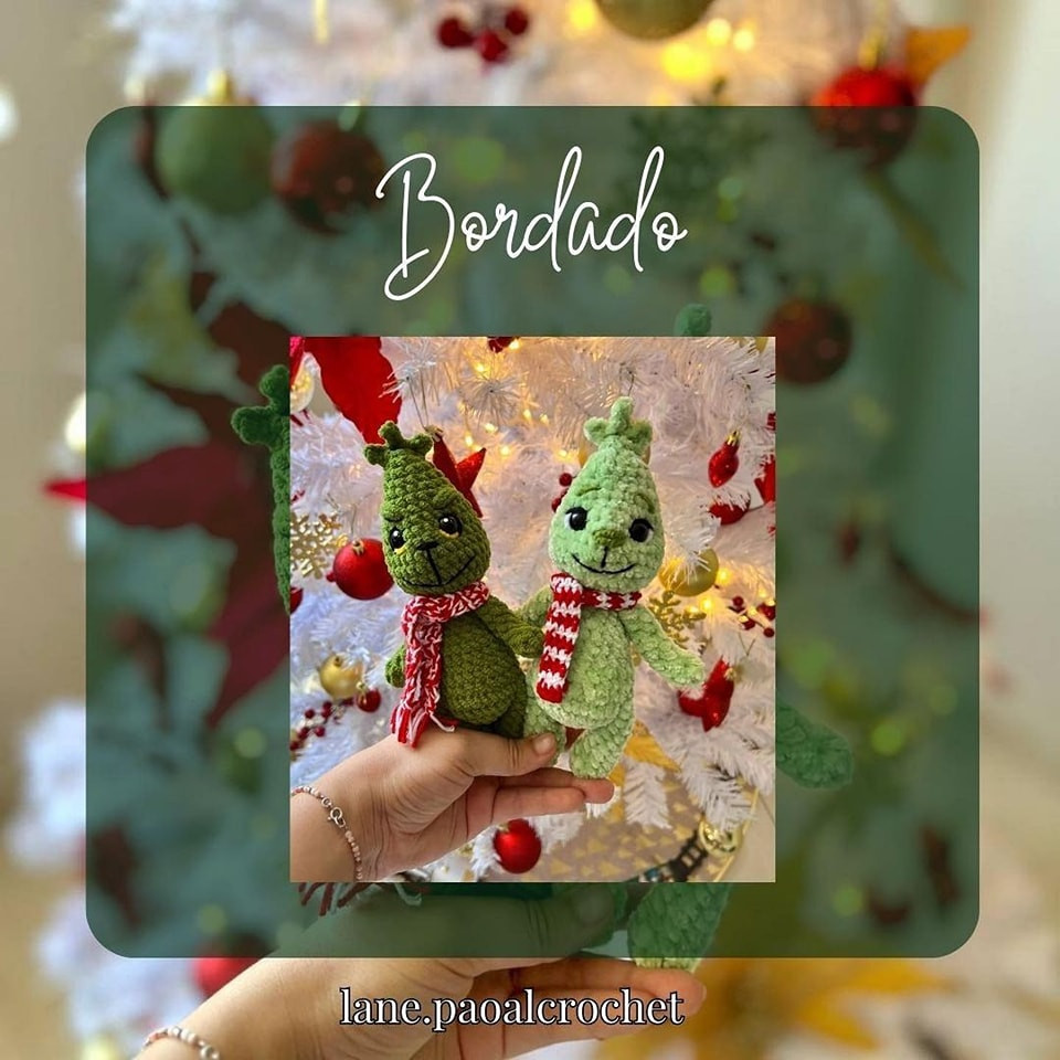 Free Grinch Crochet Pattern for Christmas Decorations