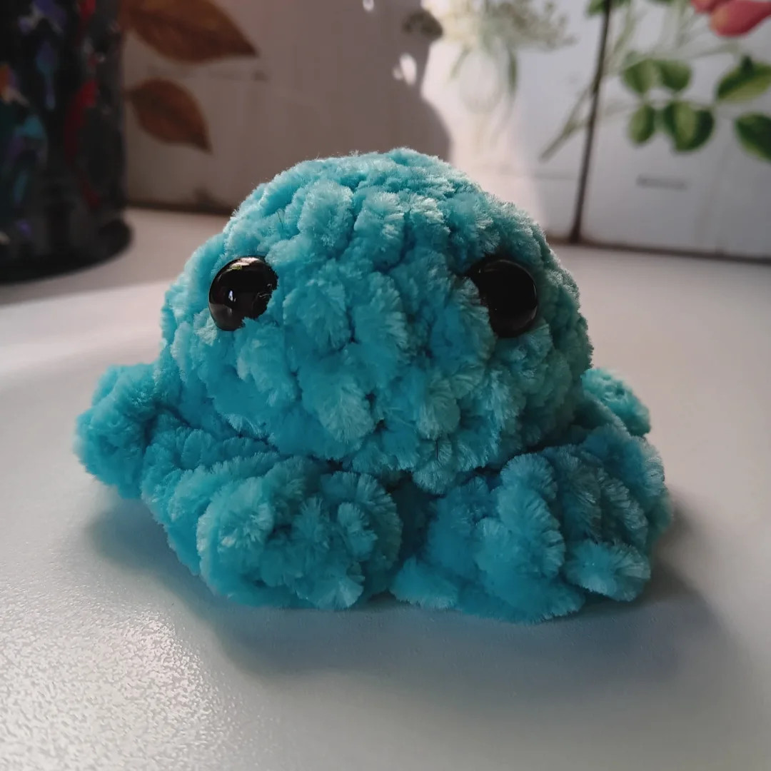 Free Mini Octopus Crochet Pattern for Beginners