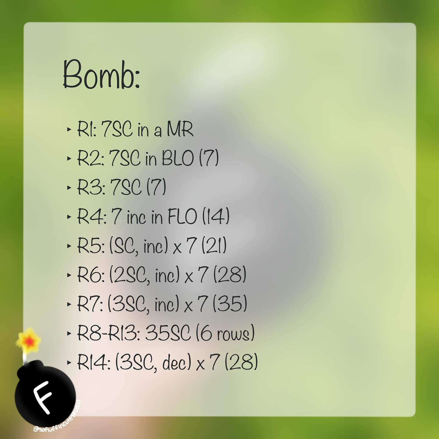 Free No-Sew Crochet 'F' Bomb Pattern for Beginners