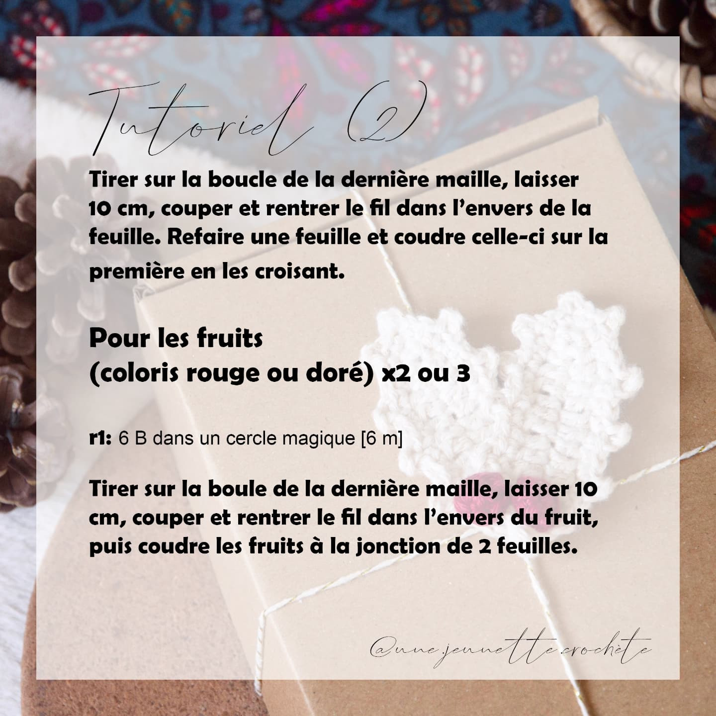 Gâteau d'anniversaire au crochet avec bougie scintillante
