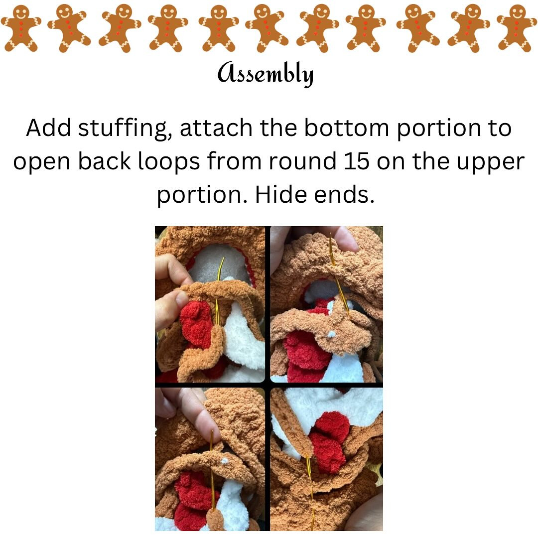 Gingerbread Jellyfish Crochet Amigurumi Pattern for Beginners