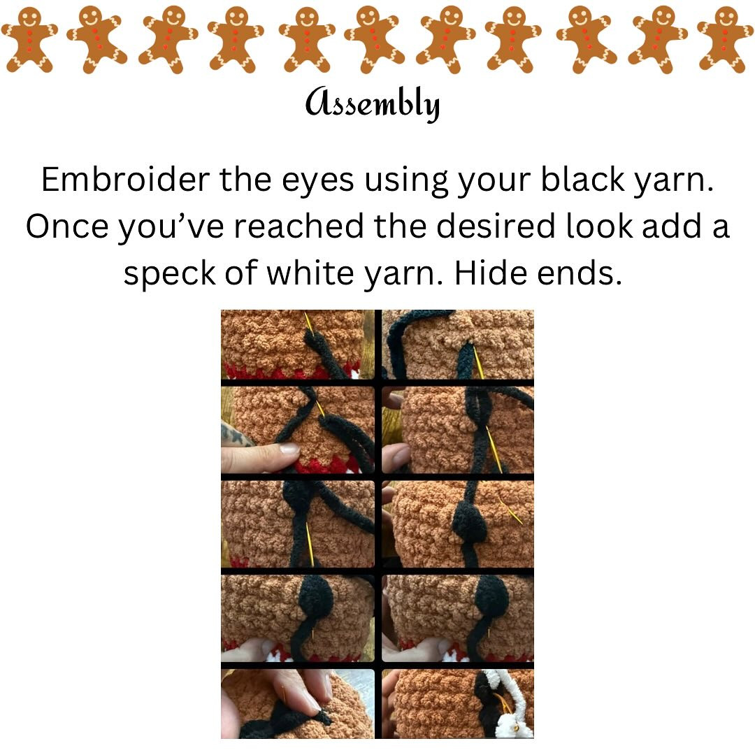 Gingerbread Jellyfish Crochet Amigurumi Pattern for Beginners