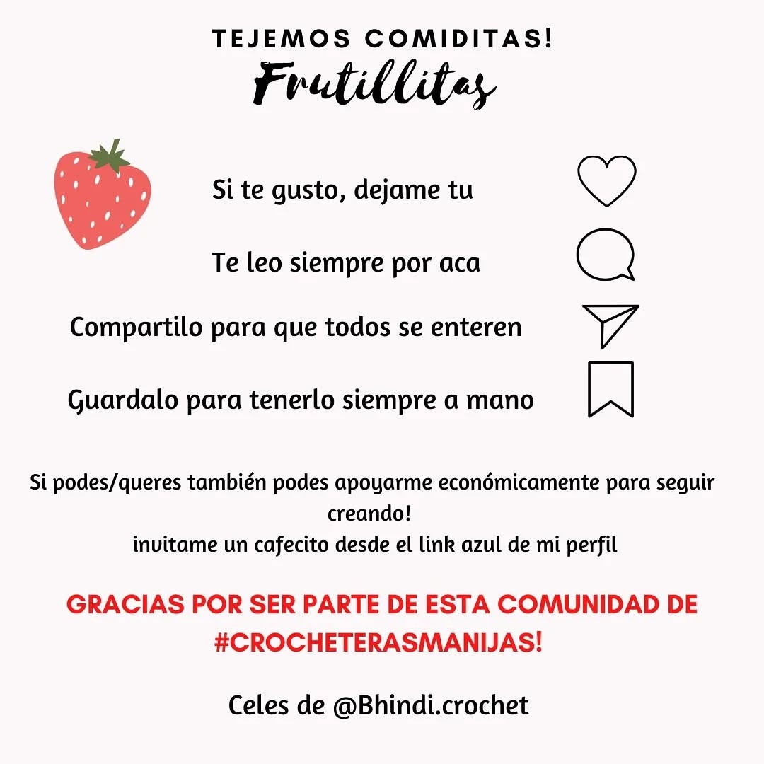 Guía para tejer fresas amigurumi adorables - Parte 1