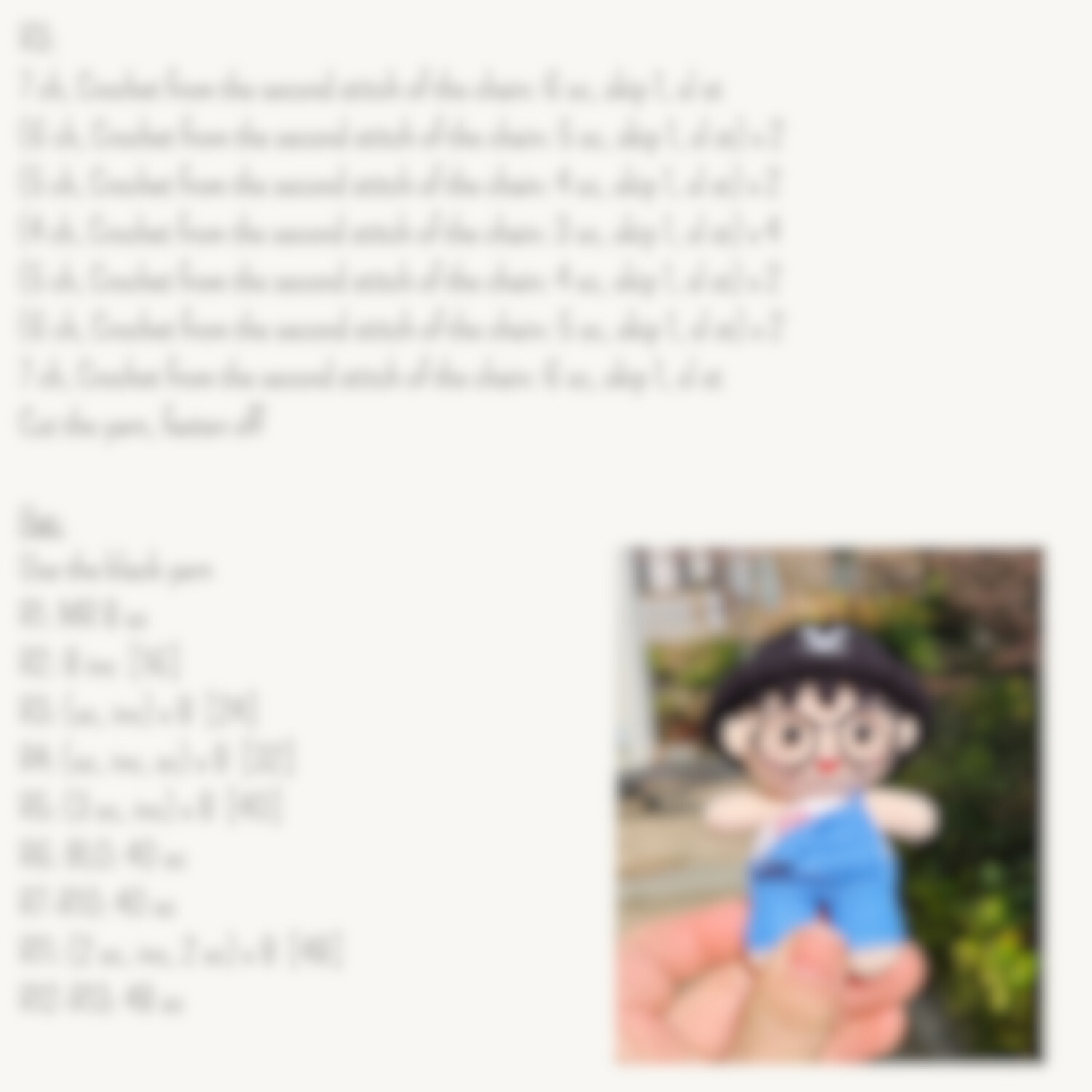 Handmade Crochet Boy Doll Pattern for Beginners
