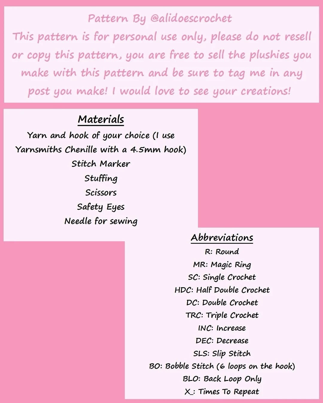 Henry The Sheep Crochet Pattern - Create Your Own Fluffy Friend