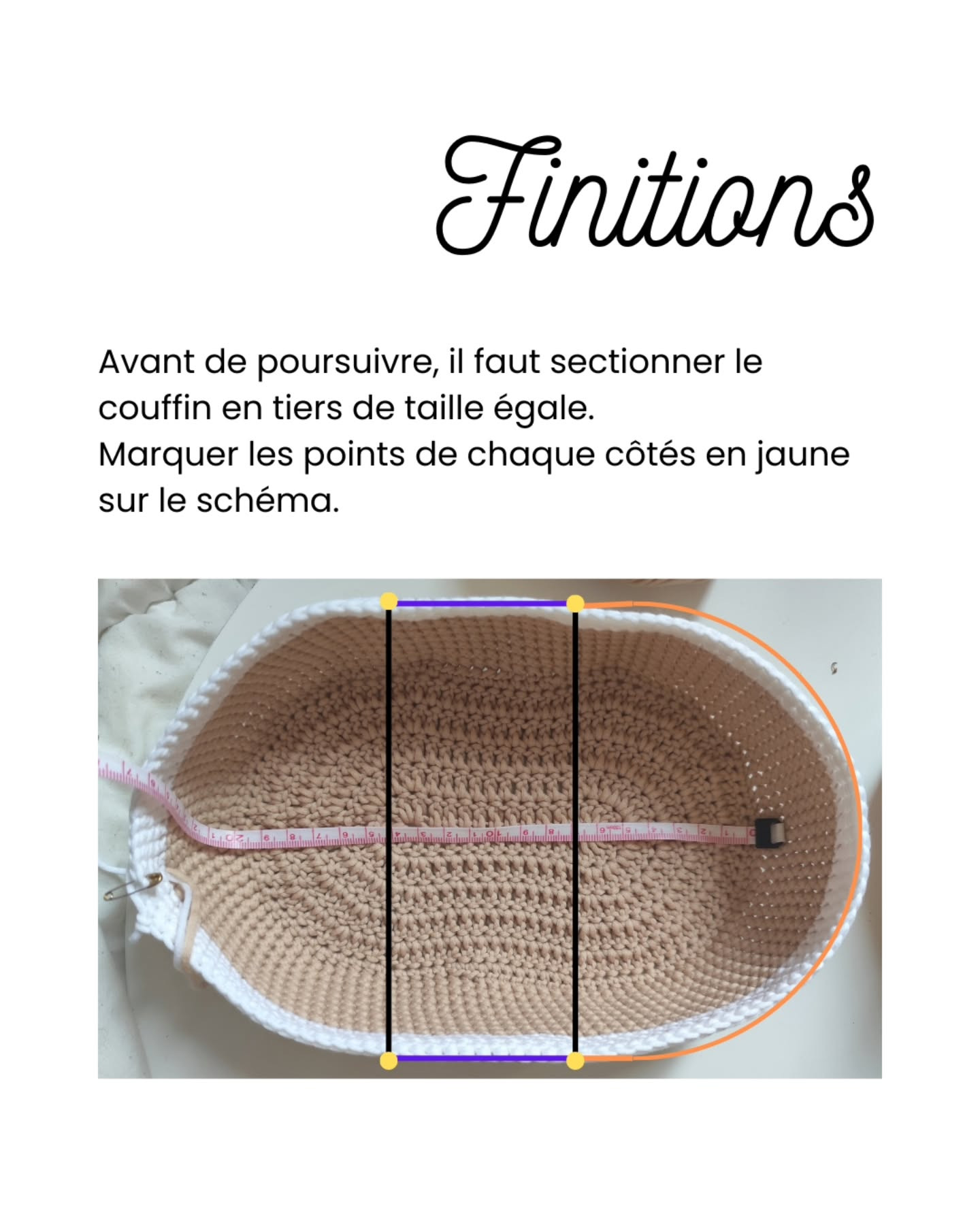 Jolie couverture en crochet avec des motifs floraux délicats