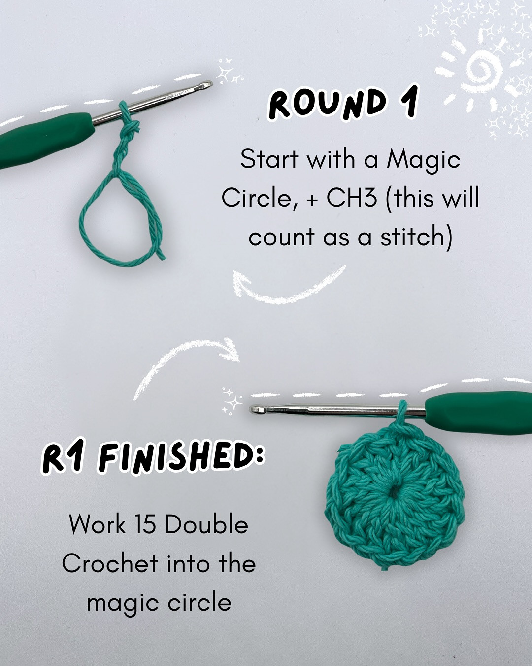 Learn to Crochet a Cute Paw Print Coaster Easily
