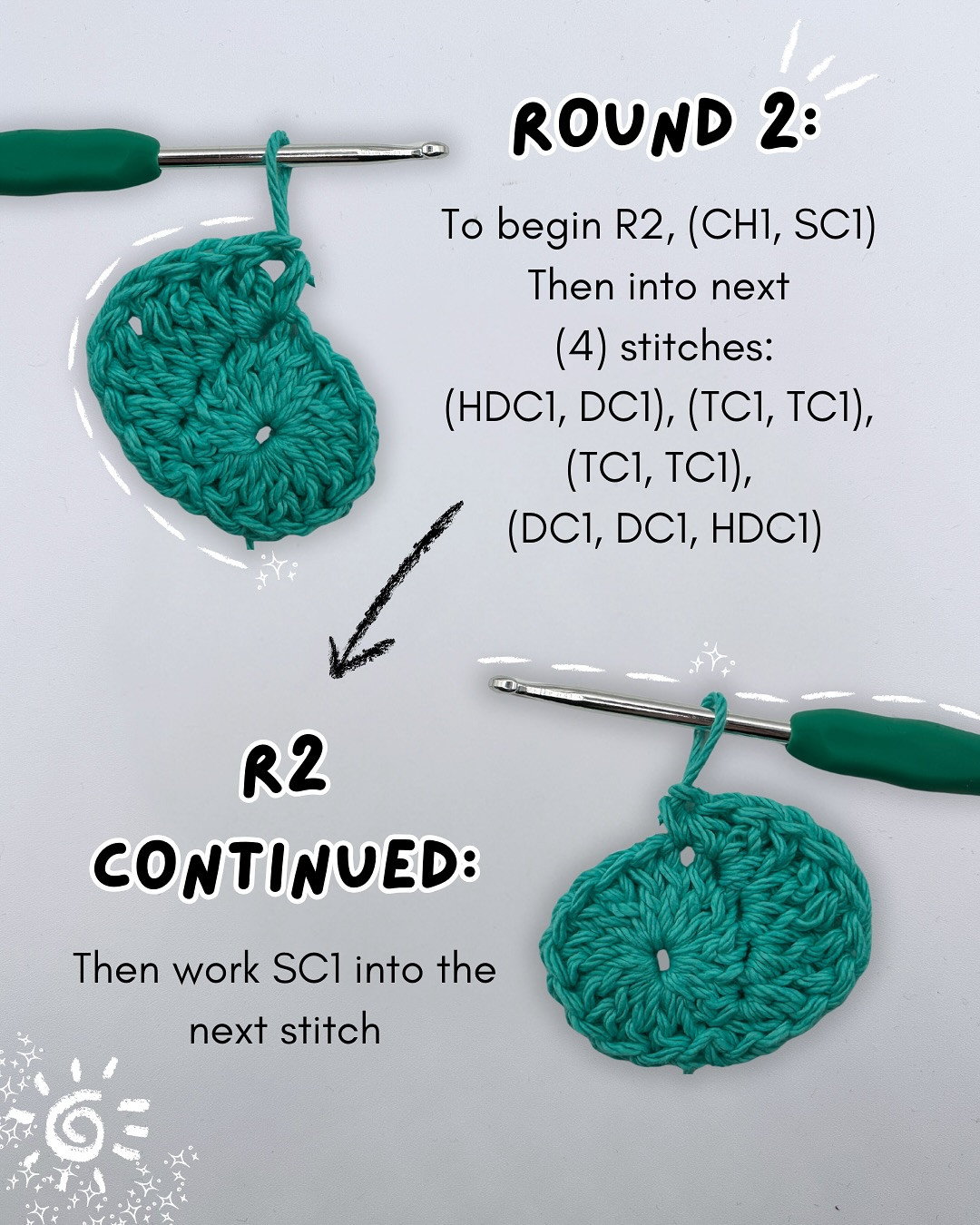Learn to Crochet a Cute Paw Print Coaster Easily