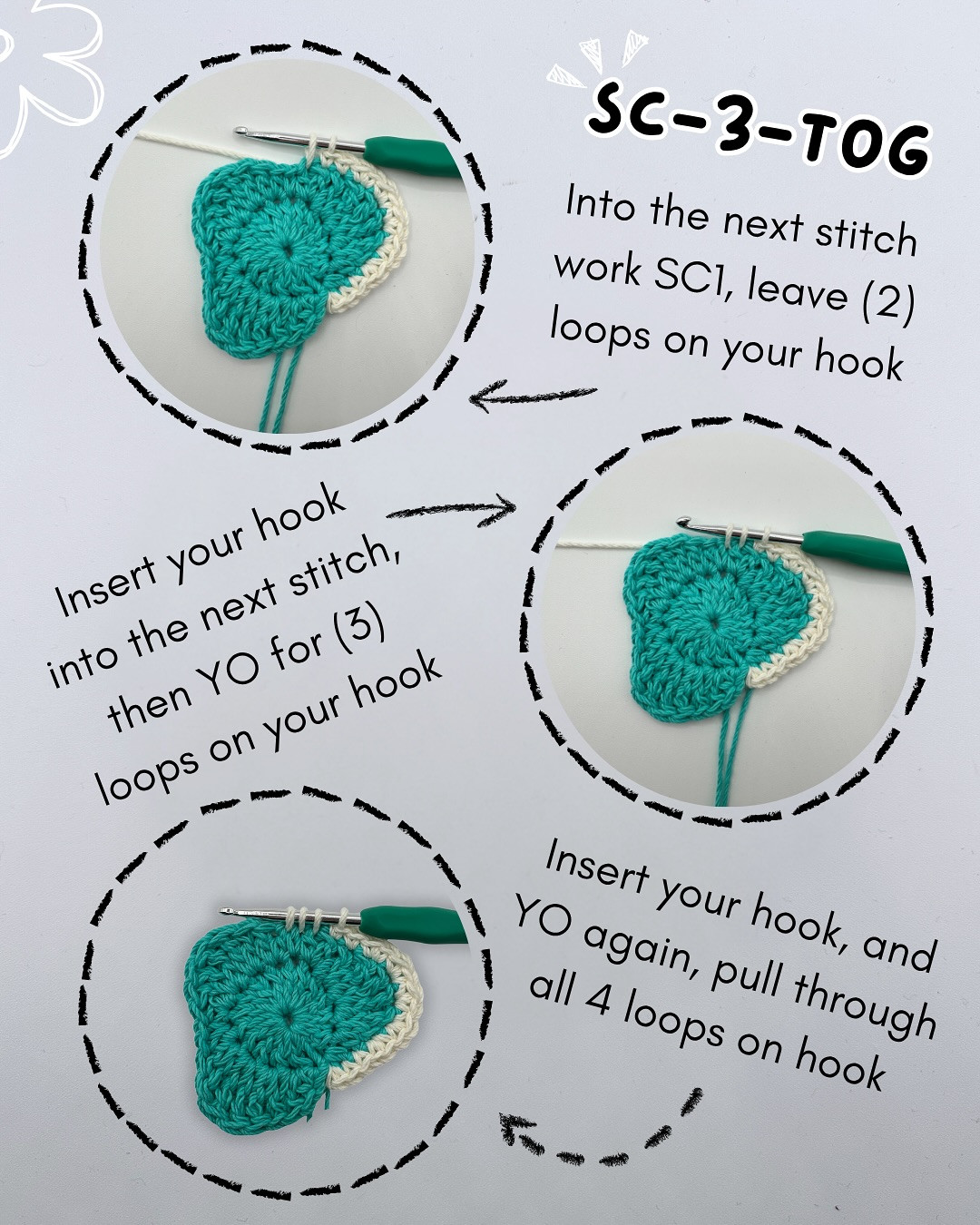 Learn to Crochet a Cute Paw Print Coaster Easily