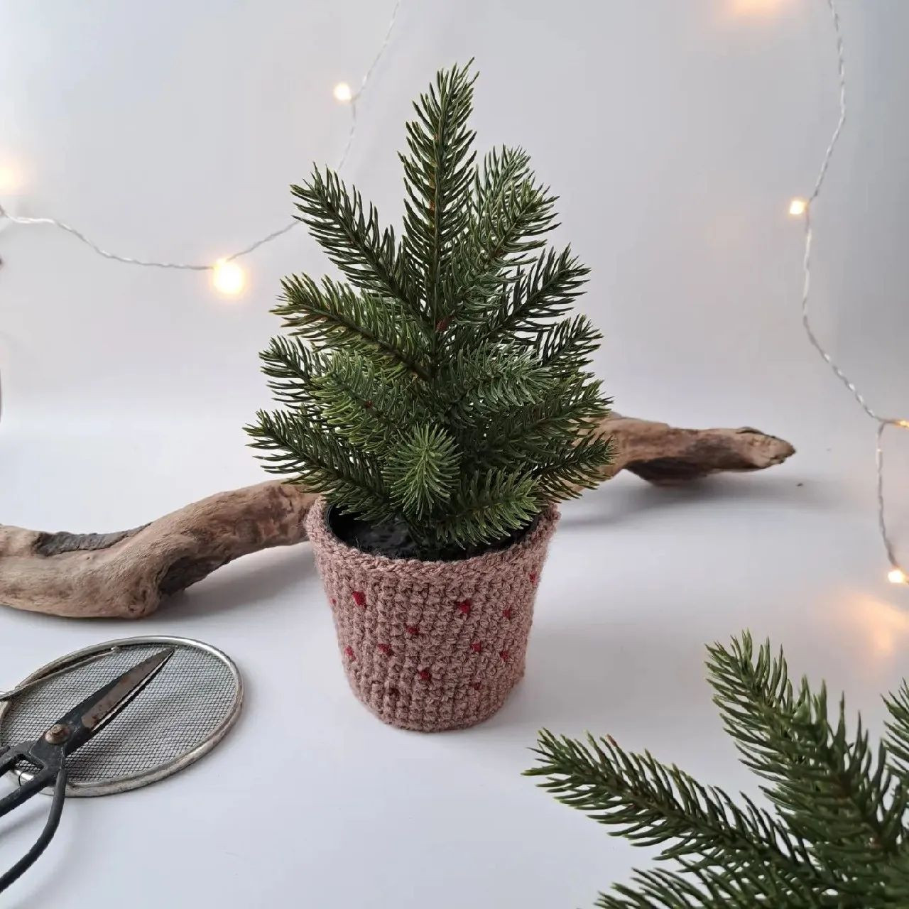 Learn to Crochet a Heart-Patterned Plant Cozy