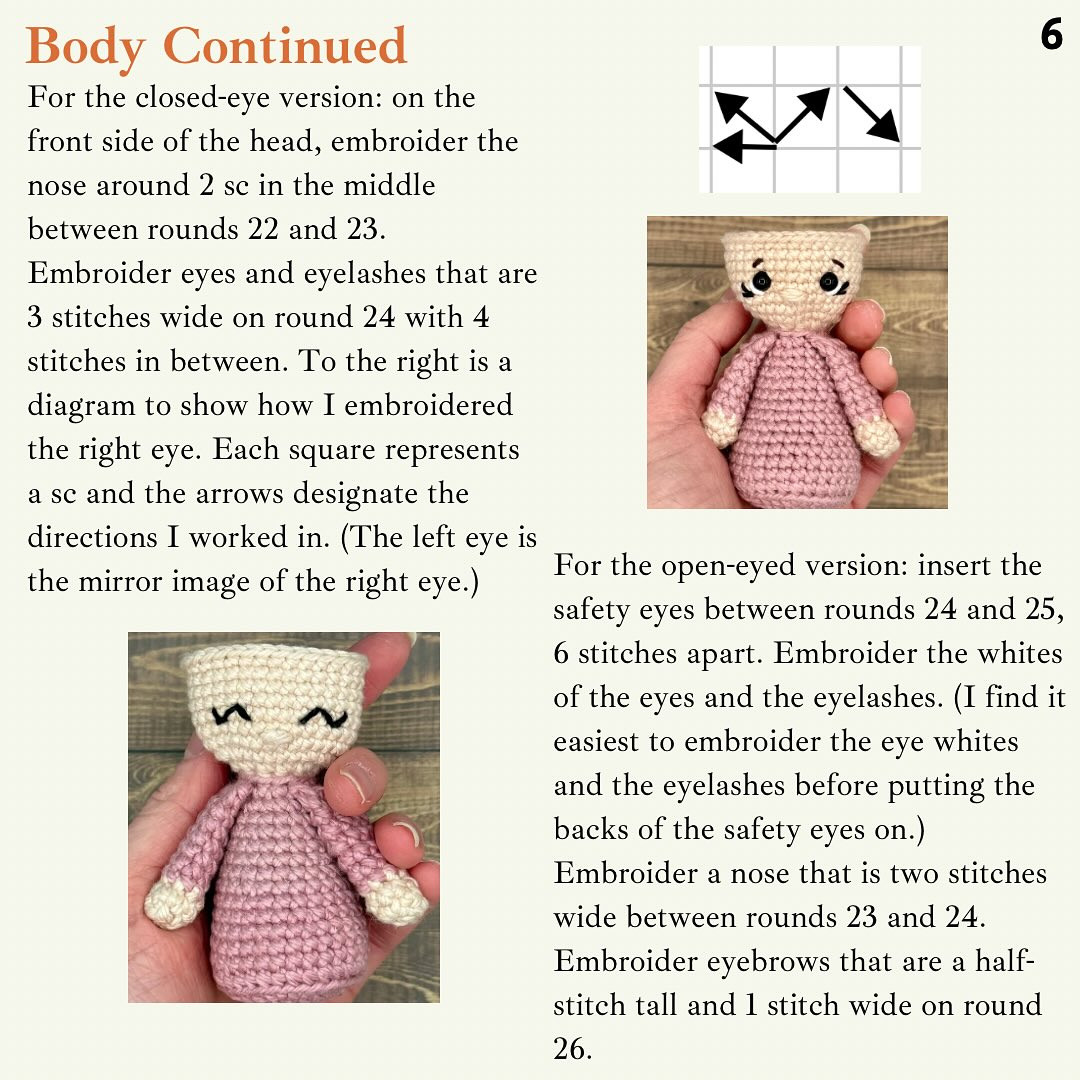 Little St. Bernadette Free Crochet Pattern for Beginners