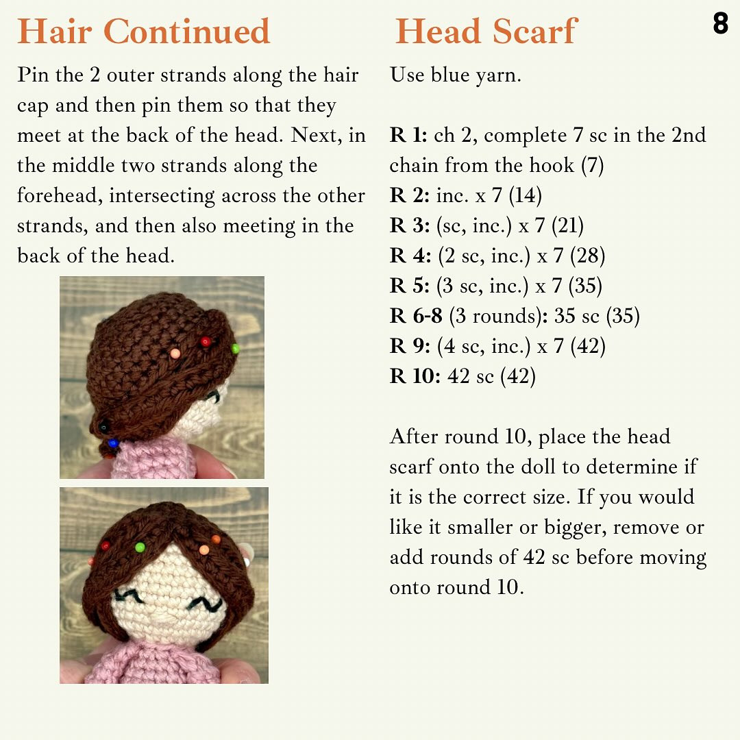 Little St. Bernadette Free Crochet Pattern for Beginners