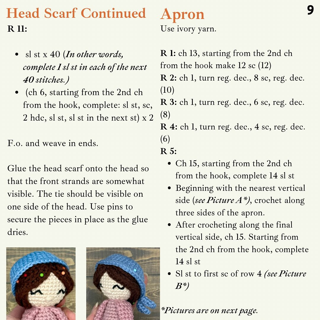 Little St. Bernadette Free Crochet Pattern for Beginners