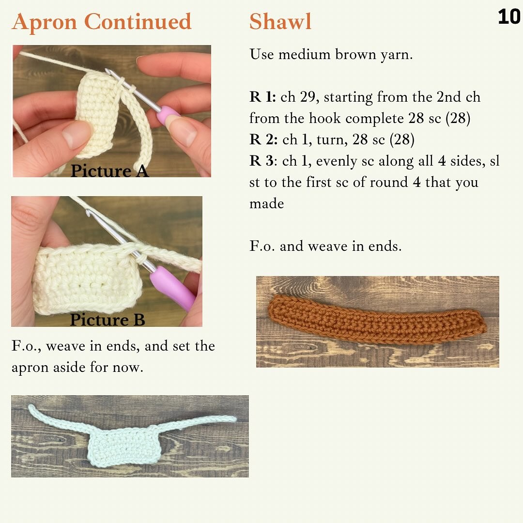 Little St. Bernadette Free Crochet Pattern for Beginners