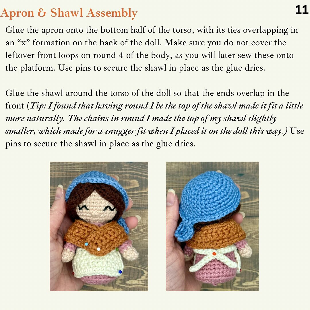Little St. Bernadette Free Crochet Pattern for Beginners