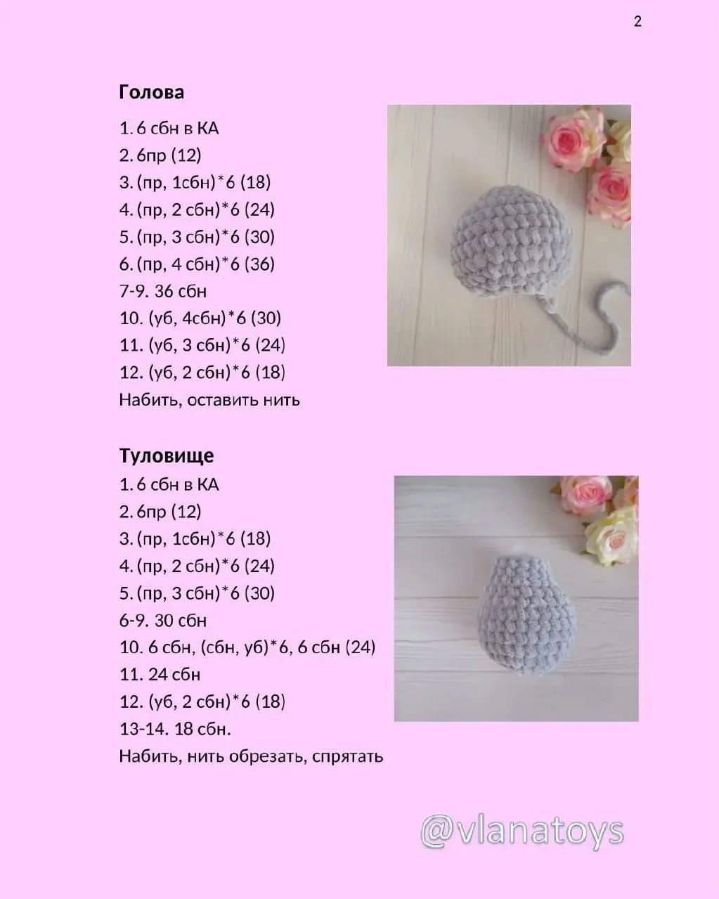 Мастер класс Зефирная зайка от Vlanatoys