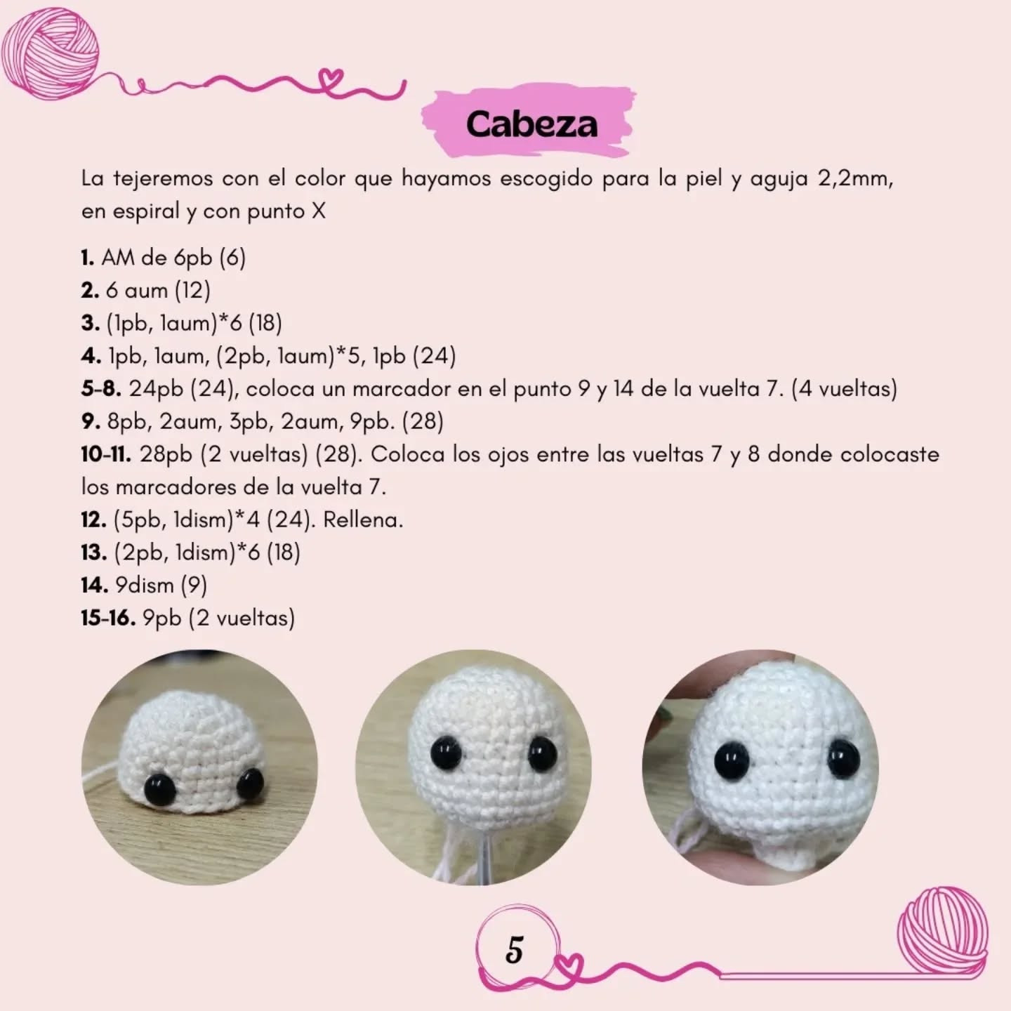 Patrón de amigurumi: Mini cuerpo base adorable