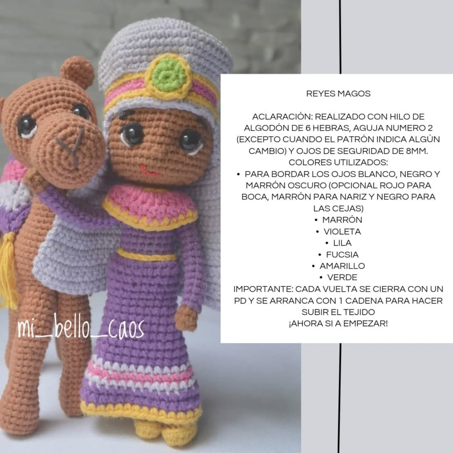 Patrón de amigurumis navideños: crea tu propio pesebre mágico
