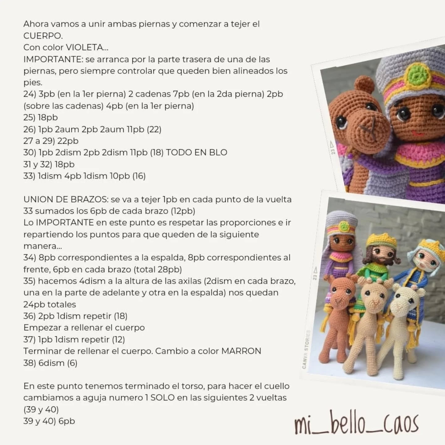 Patrón de amigurumis navideños: crea tu propio pesebre mágico