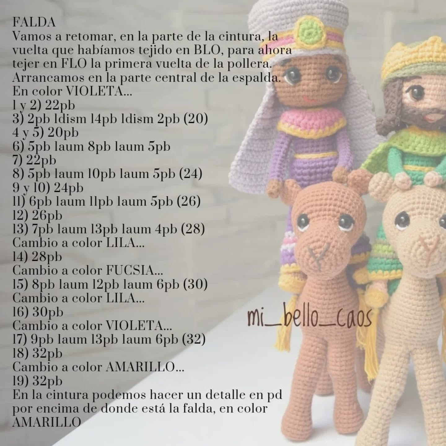 Patrón de amigurumis navideños: crea tu propio pesebre mágico