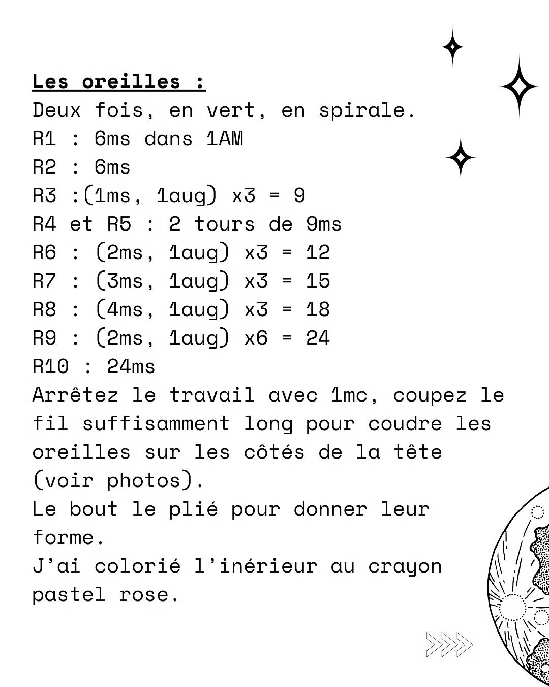 Patron de crochet gratuit pour amigurumi Baby Yoda