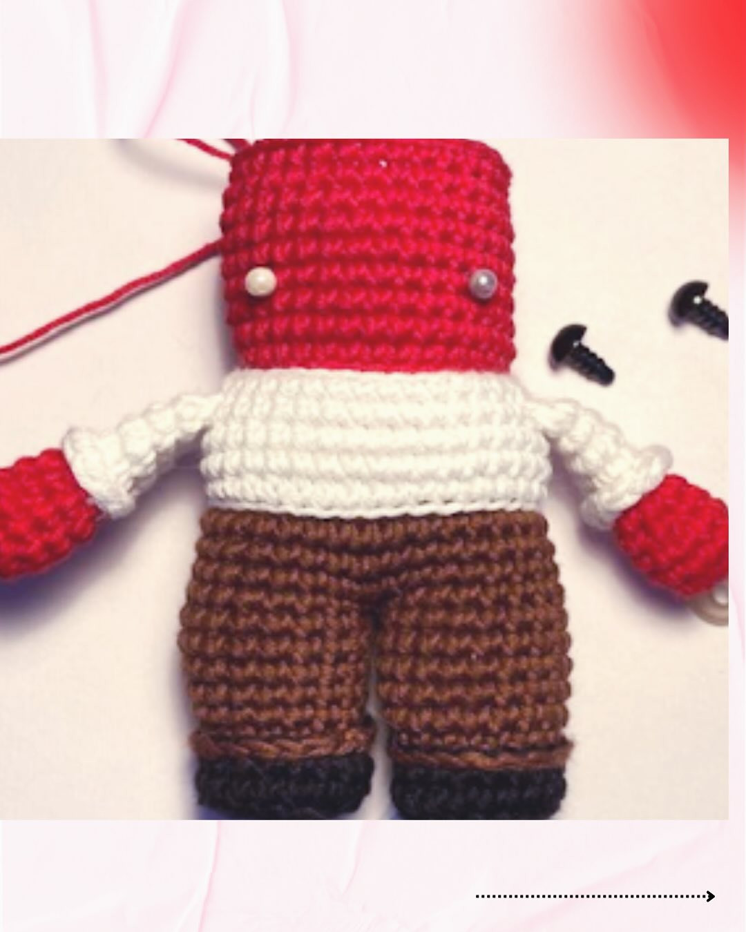 Patron de crochet gratuit pour le personnage Colère