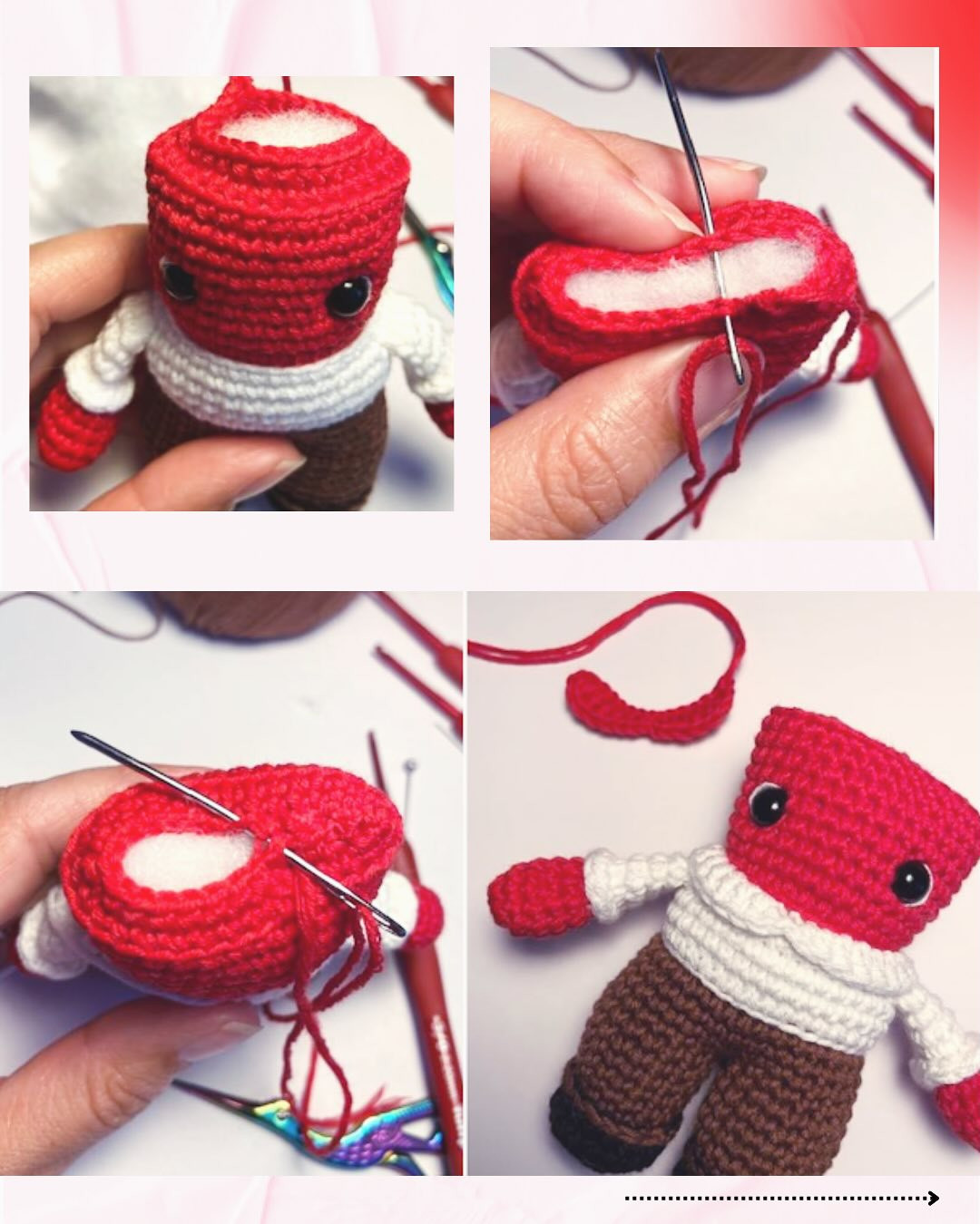 Patron de crochet gratuit pour le personnage Colère