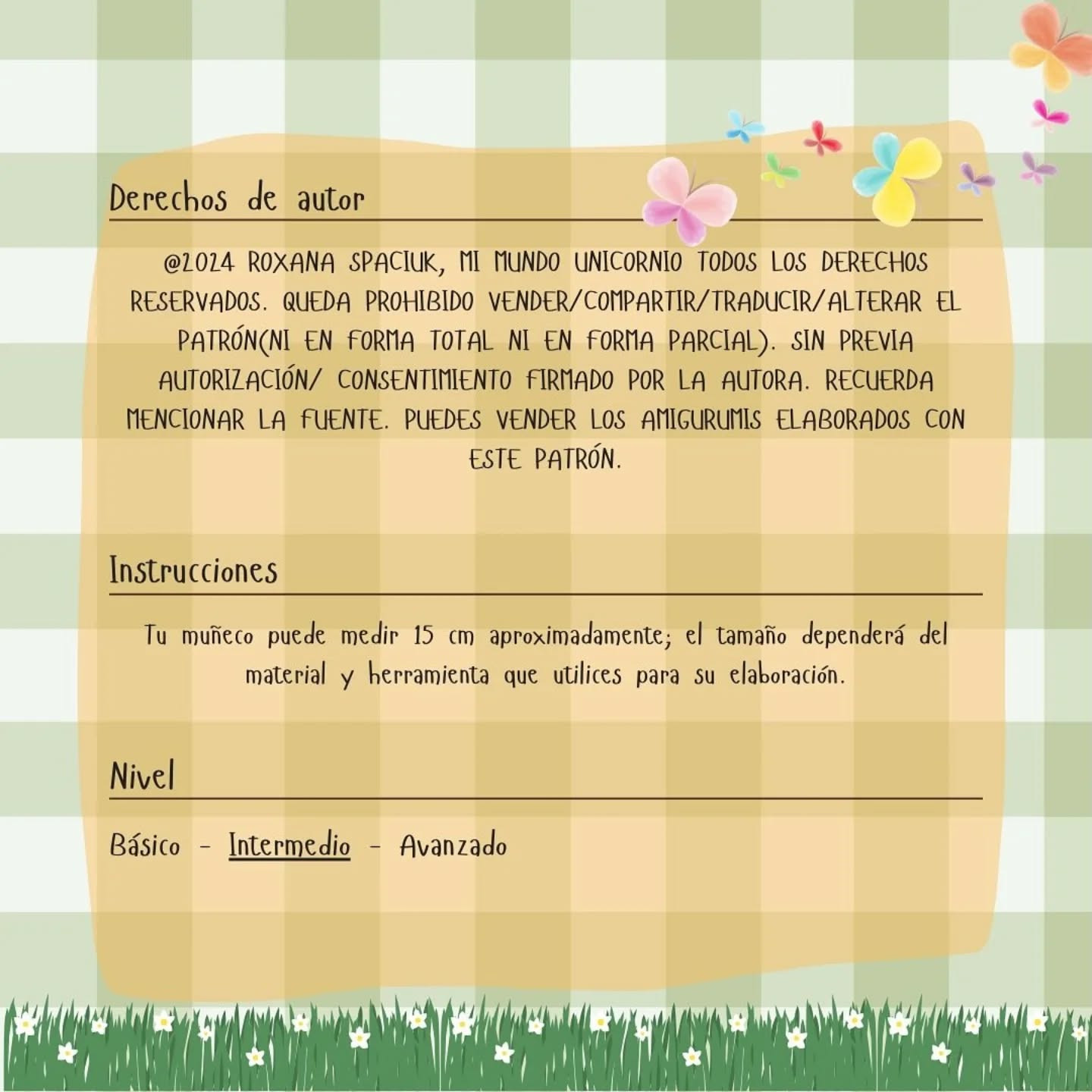 Patrón de crochet para muñeco de peluche de ratón adorable