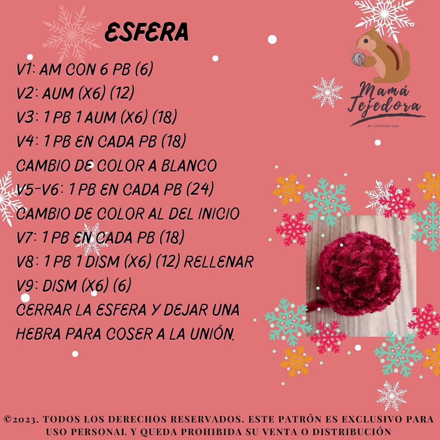 Patrón de ganchillo para sujetadores de cortinas navideños