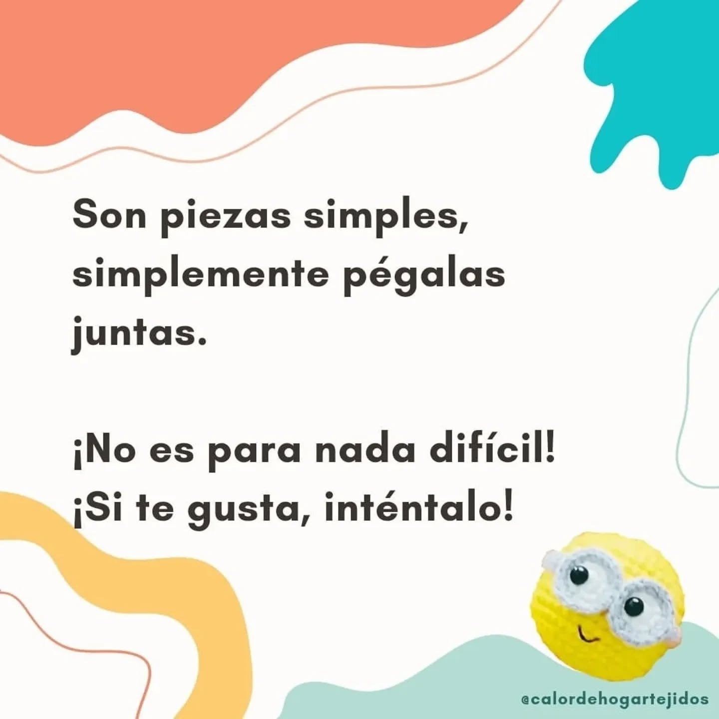 Patrón de llaveros de Minions a crochet divertido y fácil