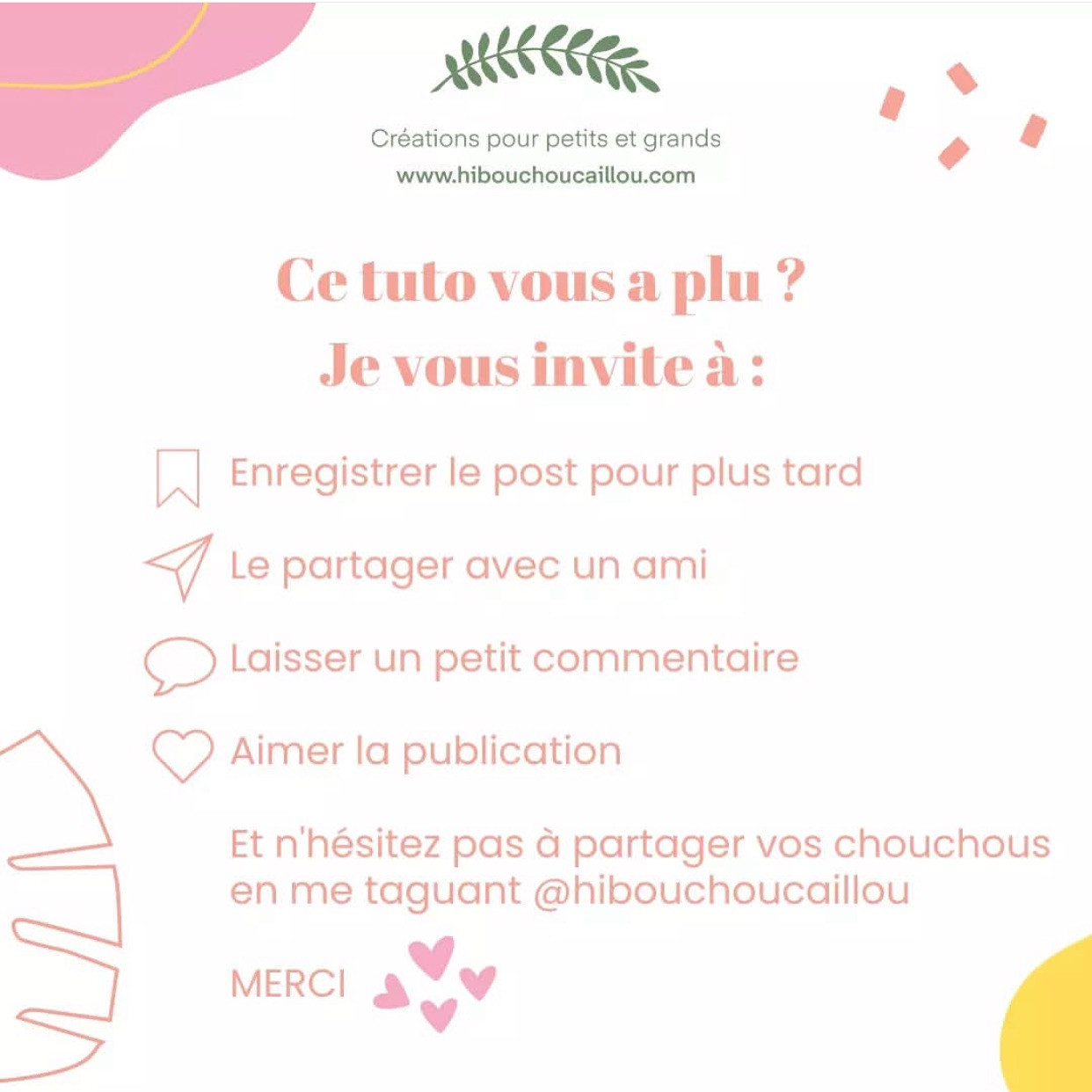 Patron gratuit pour chouchou crochet rapide et facile