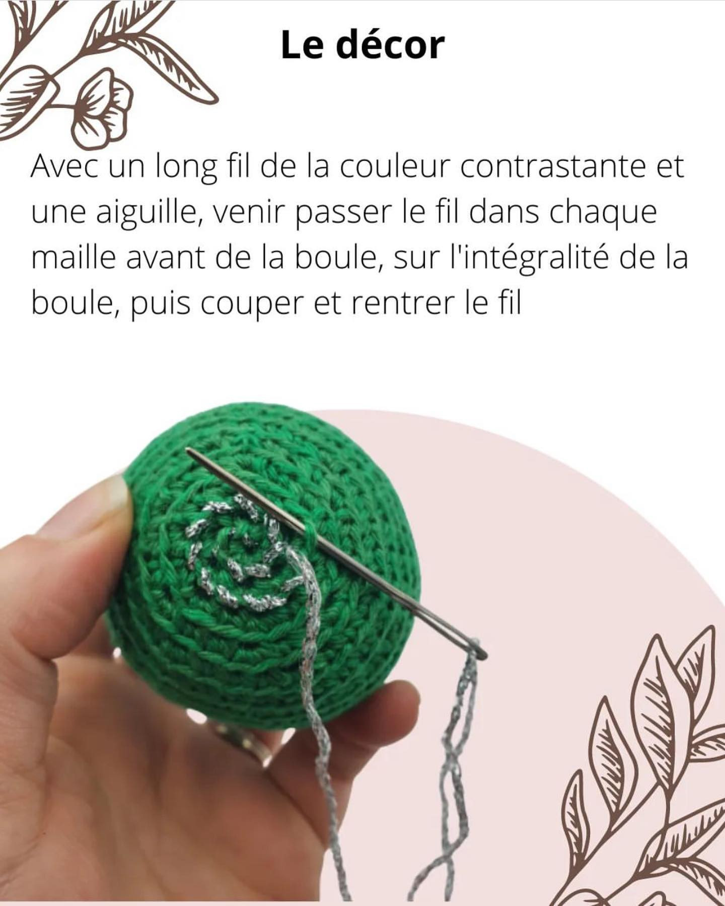 Patron gratuit pour crocheter un sucre d'orge
