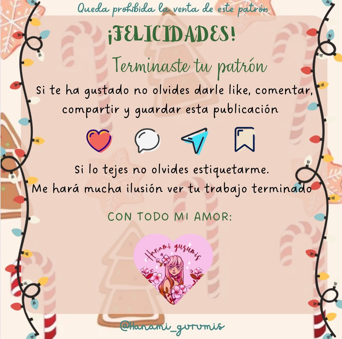 Patrón gratuito de corona navideña a crochet paso a paso