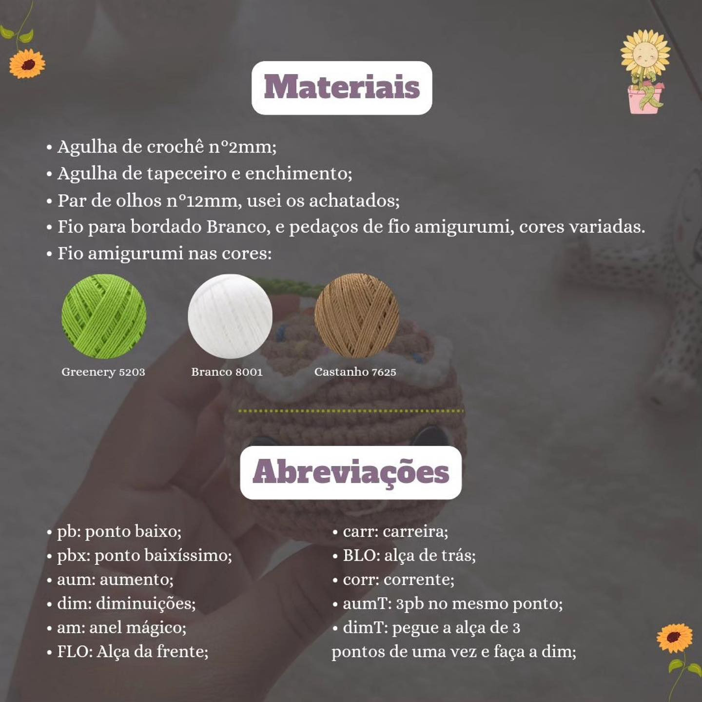 Receita de Chaveiro de Biscoito de Crochê Fofa e Fácil