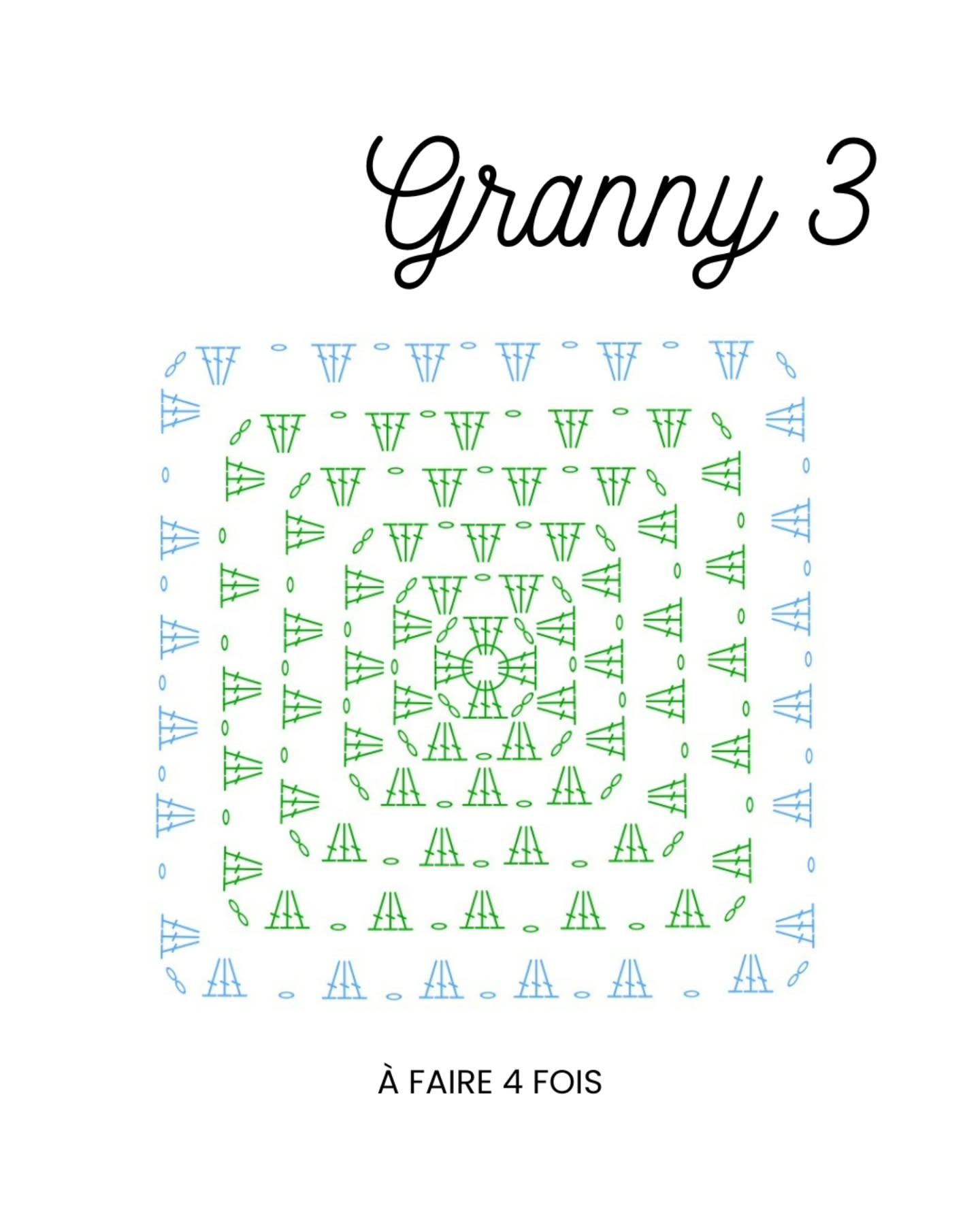 Sac à tricot en granny carré pour débutants