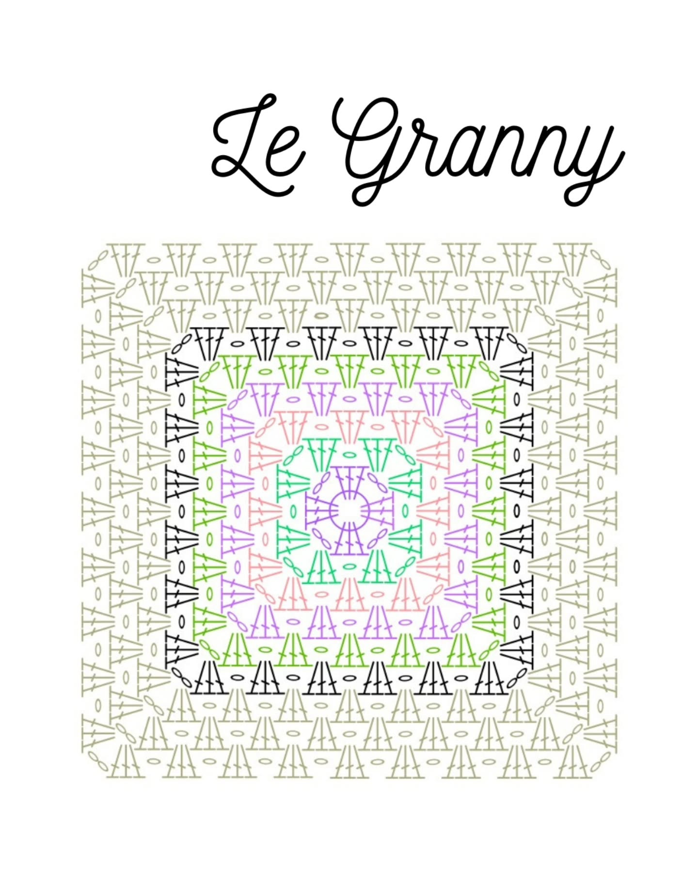 Sac en crochet granny carré pour débutants