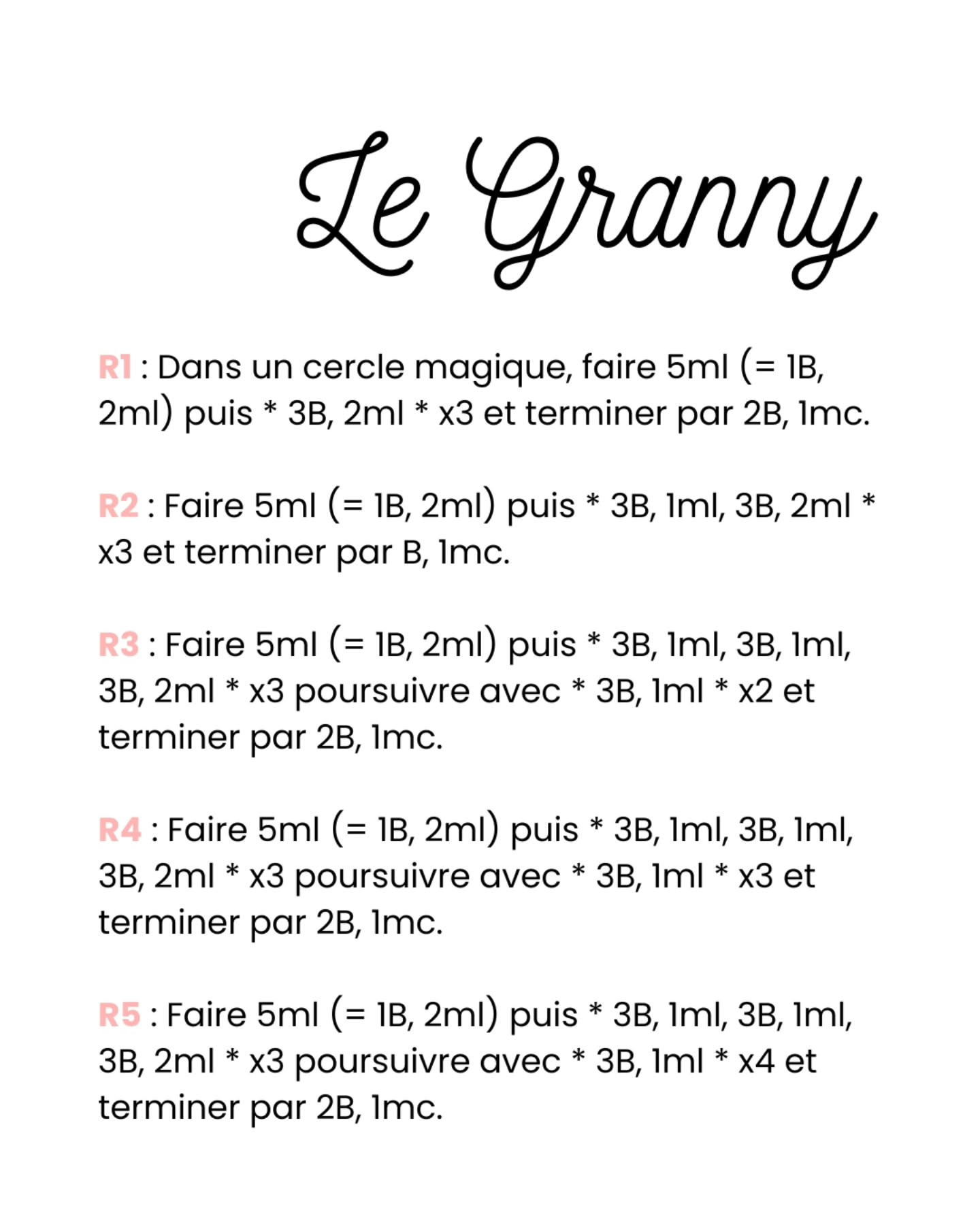 Sac en crochet granny carré pour débutants