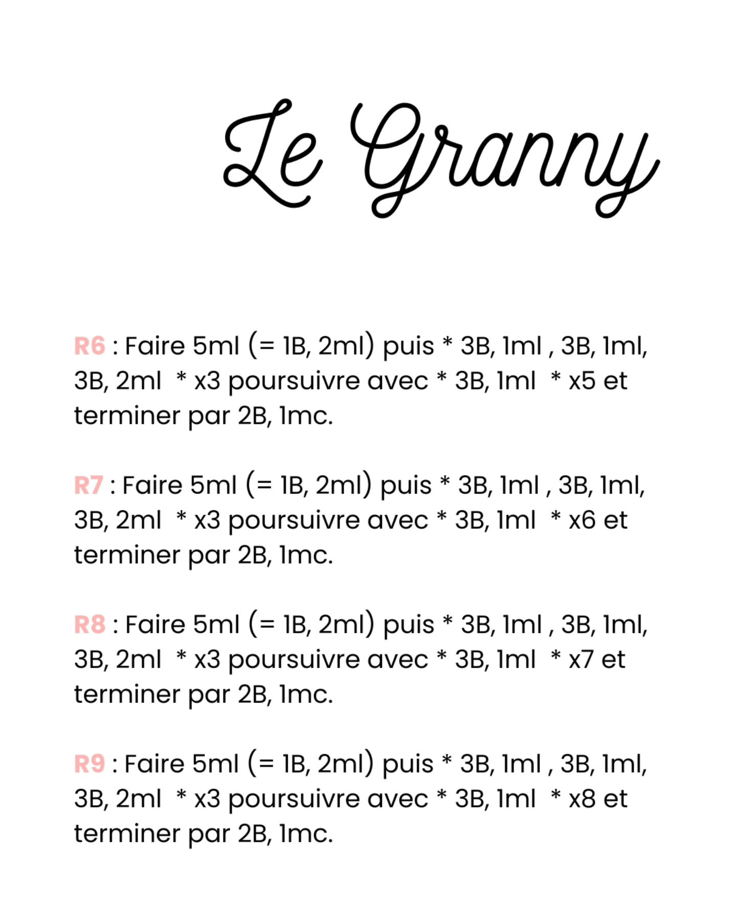 Sac en crochet granny carré pour débutants