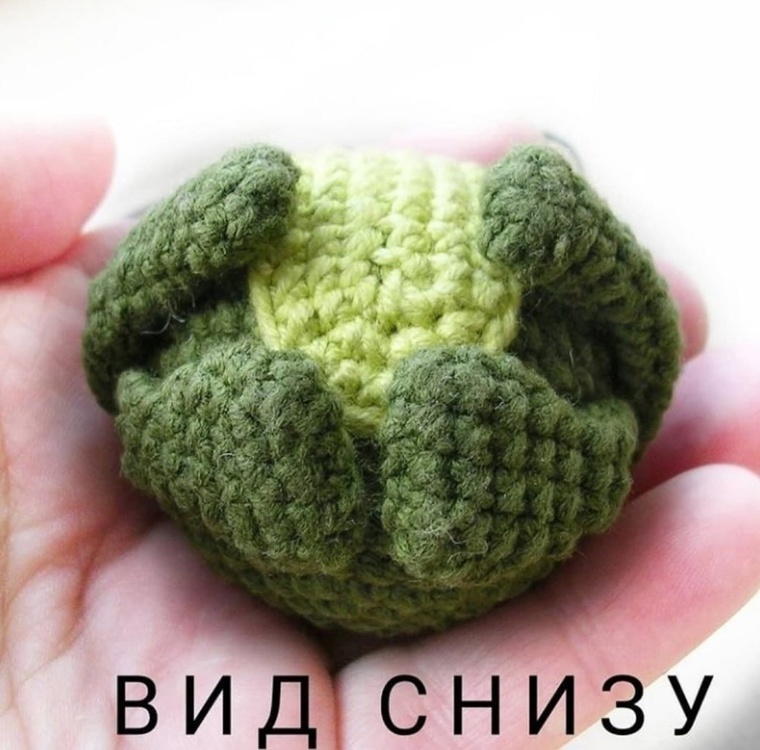 Счастливая лягуха - бесплатный узор для вязания