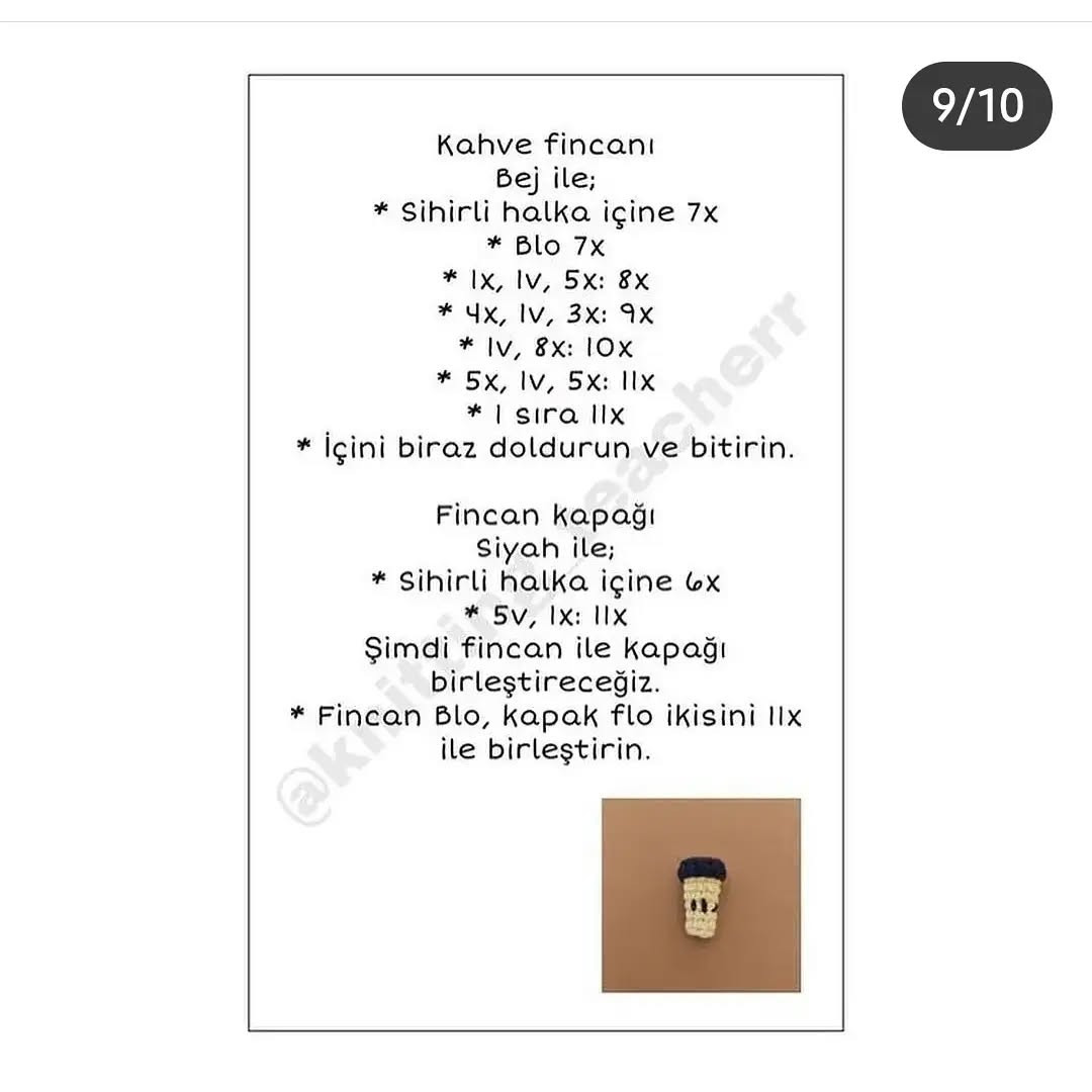 Sevimli Amigurumi İnek Oyuncak Yapımı Tarifi