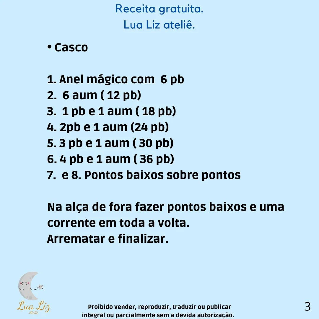 Tartaruguinha de Crochê: Receita Gratuita para Amigurumi