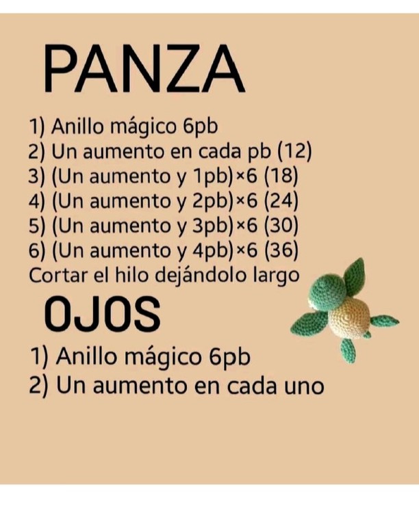 Tortugas Amigurumi: Patrón Gratis para Principiantes